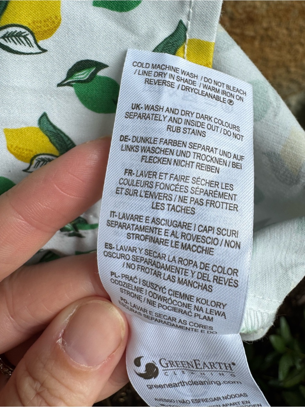 Boden Lemon Print A Line Sun Dress 4 Stretch Cotton Cottagecore Coastal Whimsy - Picture 7 of 14